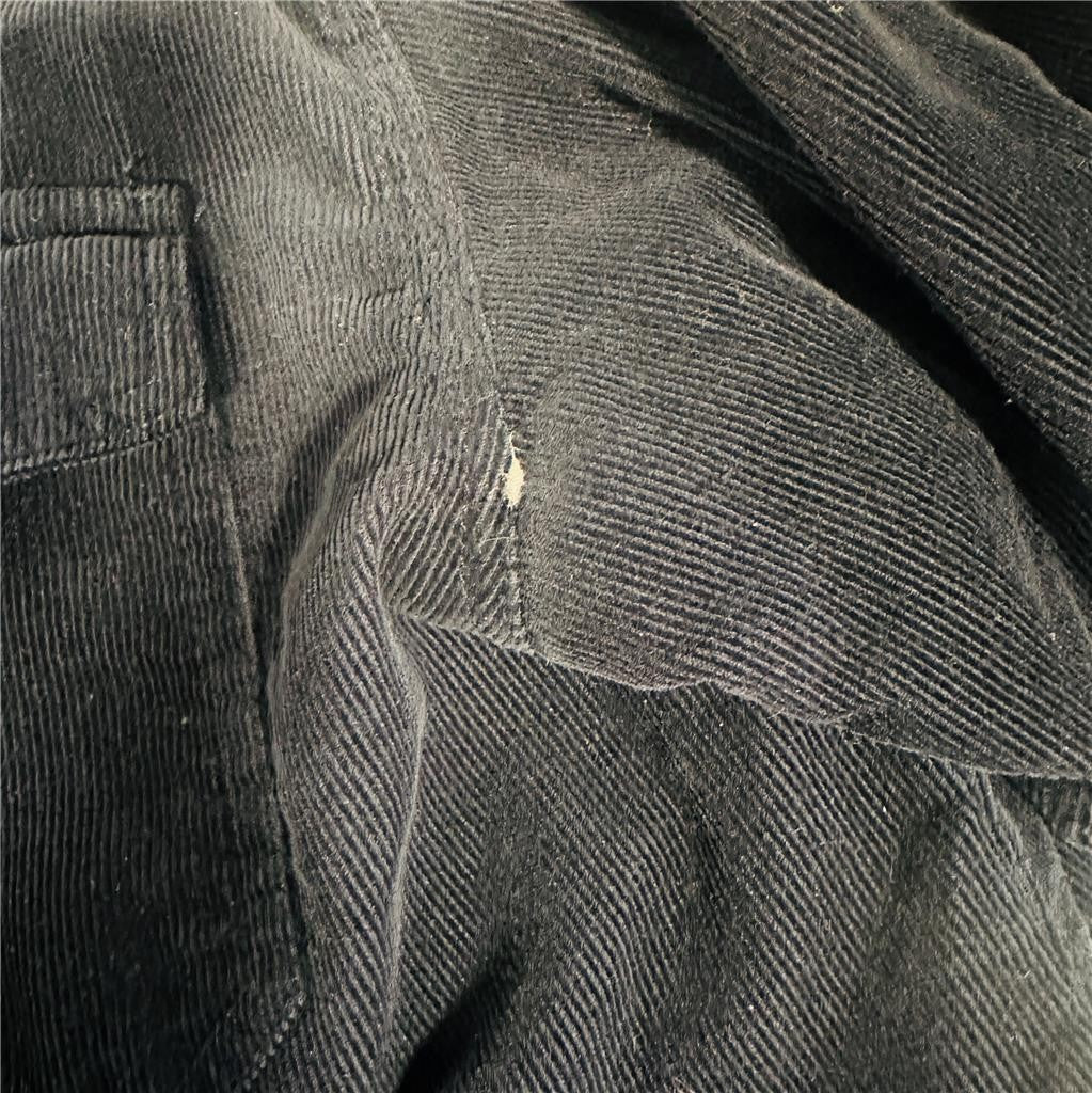 Corduroy Jacket Mens  XL Levi Strauss & Company Fleece Lined Shacket Navy Blue