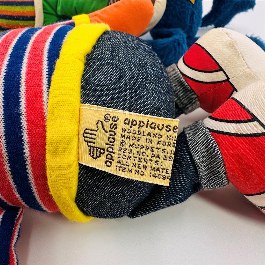 Applause VNTG Bert And Ernie Plush and Grover
