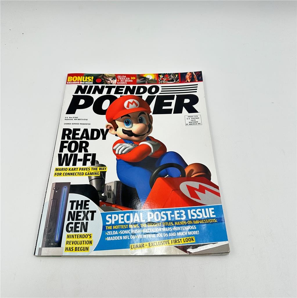 Nintendo Power Magazine - Volume 194 August 2005 w/ DVD NO POSTER