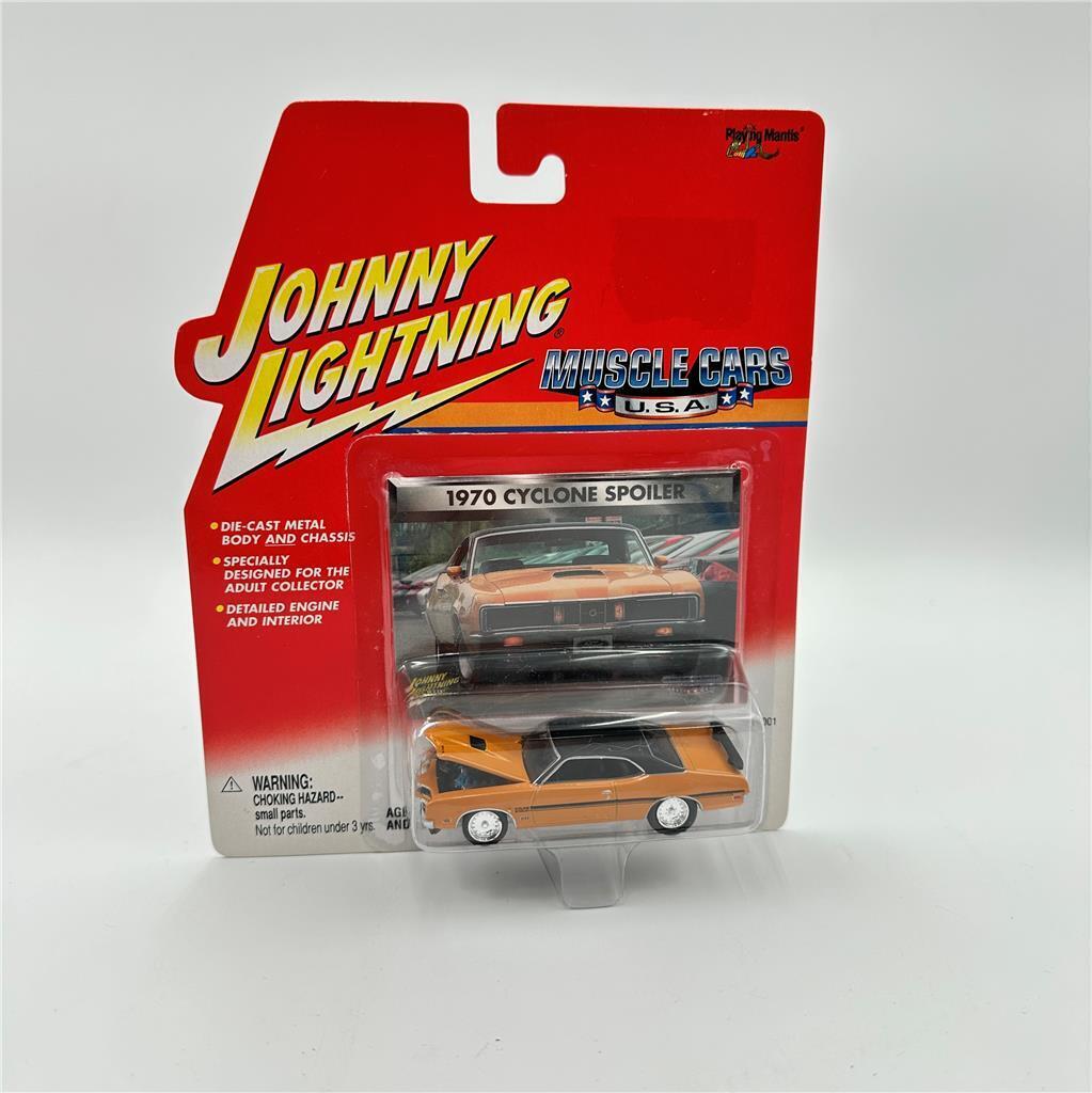 1970 MERCURY CYCLONE SPOILER 2000 JOHNNY LIGHTNING MUSCLE CARS U.S.A. 1:64
