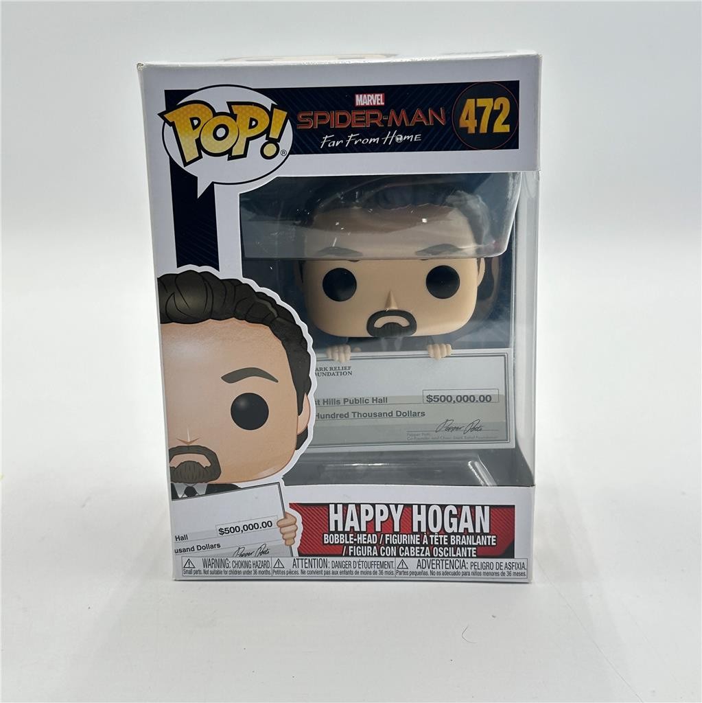 Funko Pop Happy Hogan 472 Marvel Spider-Man Far From Home Vinyl Figure