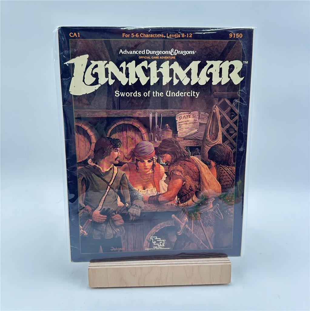1985 Advanced Dungeons & Dragons TSR Lankhmar Swords of the Undercity 9150