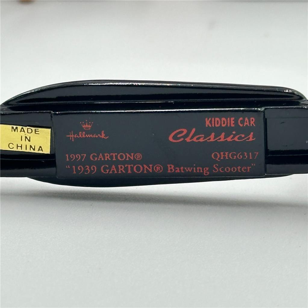Hallmark 1997 Kiddie Car Classics 1939 Garton Batwing Cruiser