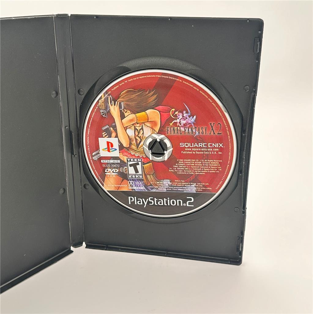 Final Fantasy X-2 (Sony PlayStation 2, 2003) Disc Only