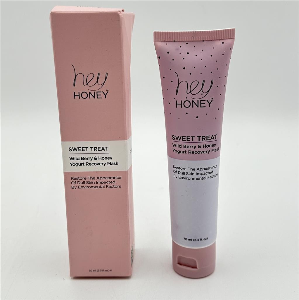 HEY HONEY Sweet Treat Wild Berry Honey Yogurt Recovery Mask 2.3oz/70mL