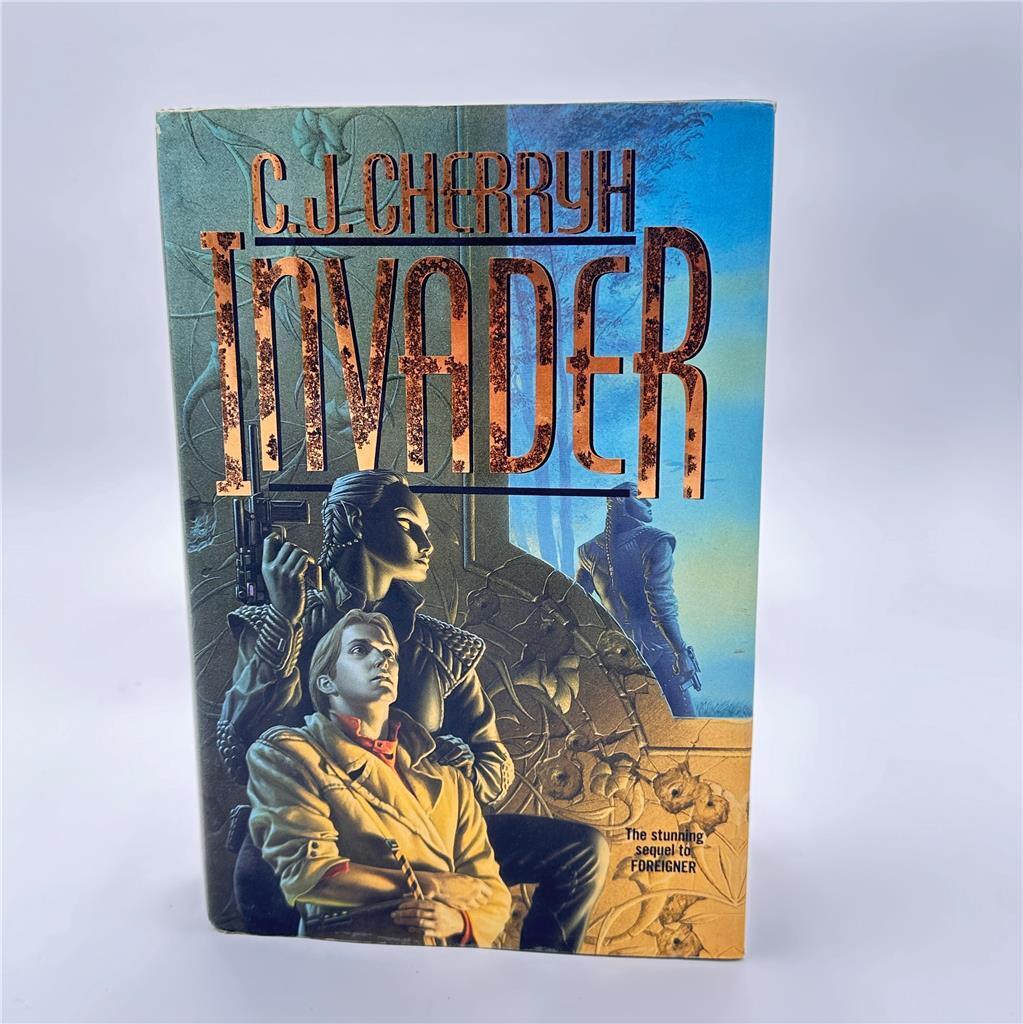 5 Books  by Cherryh, C. J. Inheritor, Invader, Defender, Foreigner, Ride at the