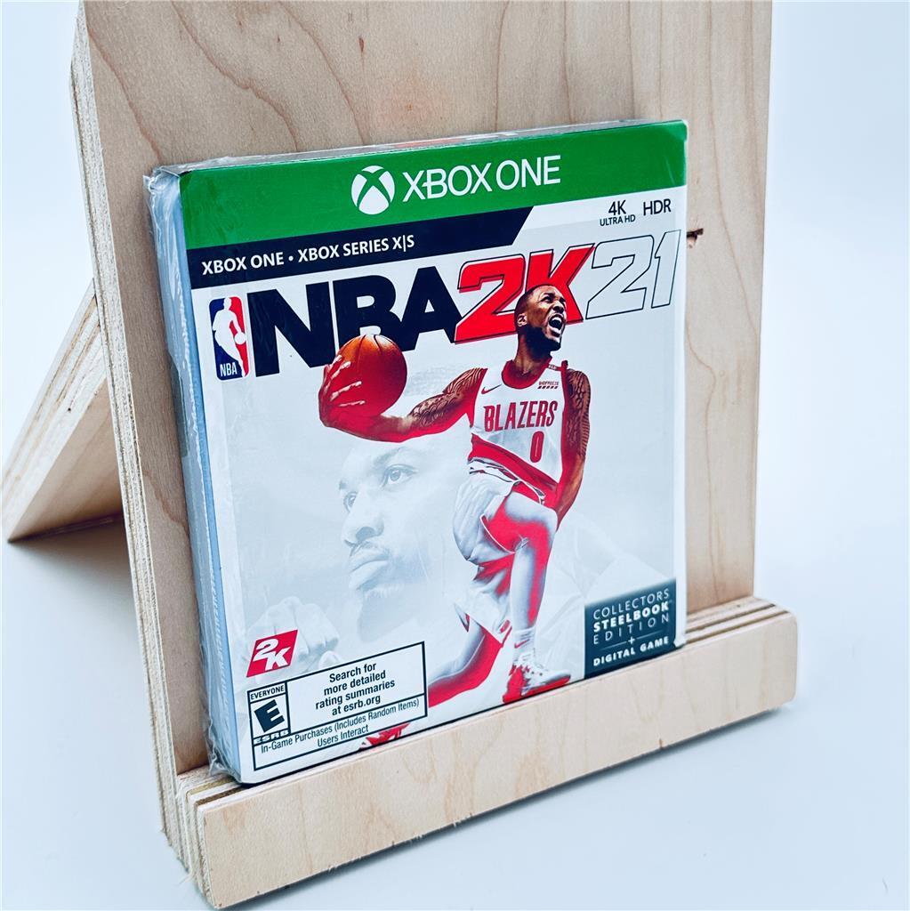 NBA 2k21 (Xbox One & Series X|S) Digital Game Collectors Steelbook NEW SEALED