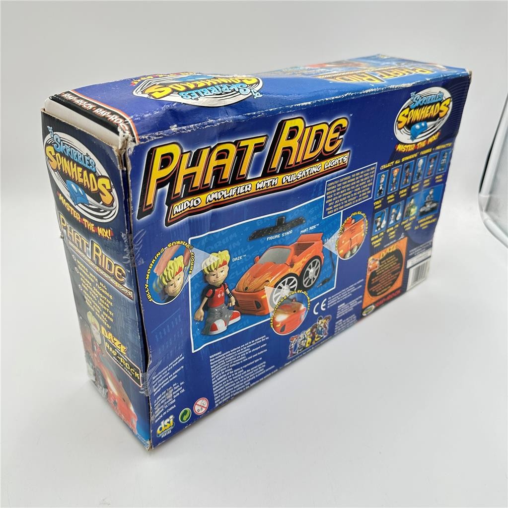 DJ Skribbles Spinheads Phat Ride Audio Amplifier With Pulsating Lights DAZE 2003