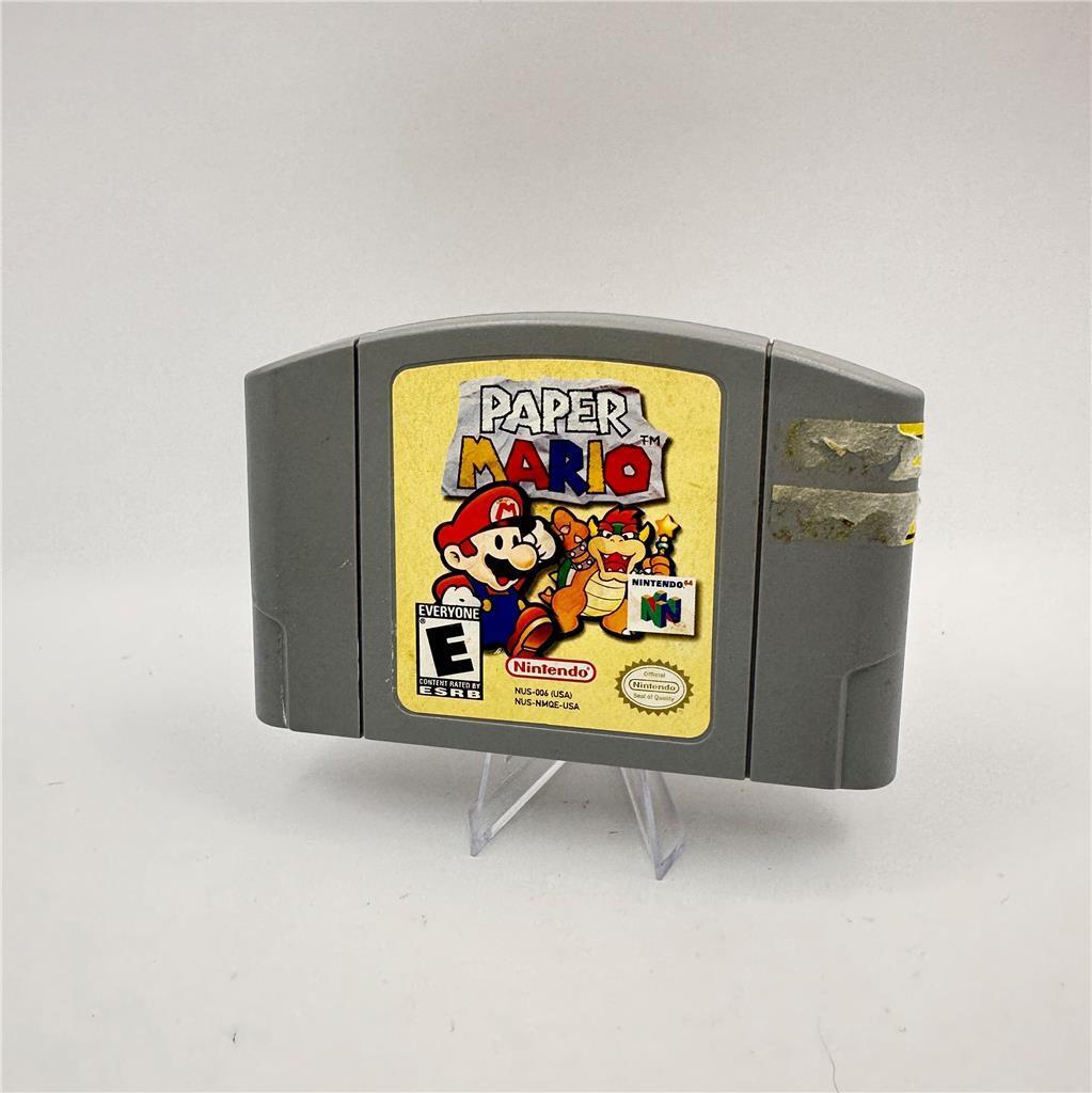 Paper Mario 64 (Nintendo 64, 2001) AUTHENTIC