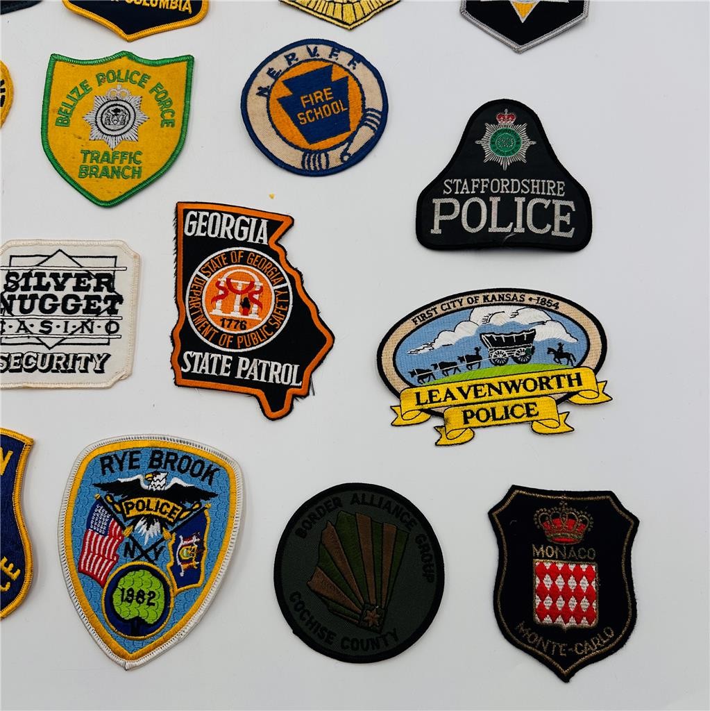 Police Law Enforcement Patches  Lot of 25