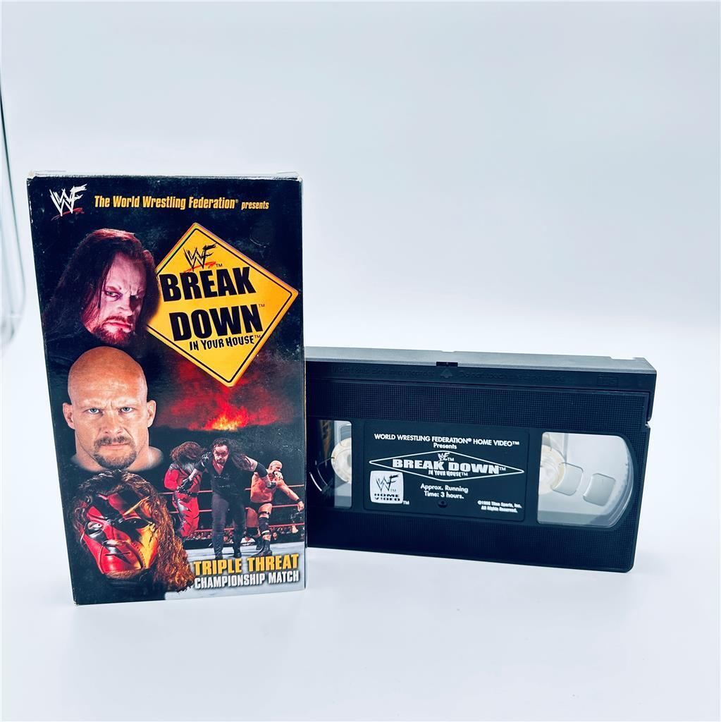 WWF - Breakdown In Your House (VHS, 2000)