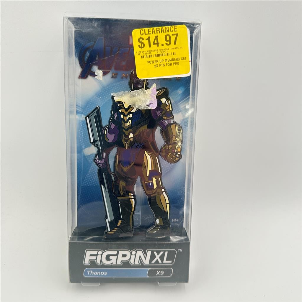 FIGPIN XL Marvel Avengers Infinity War THANOS 6 Inch Enamel Pin XL