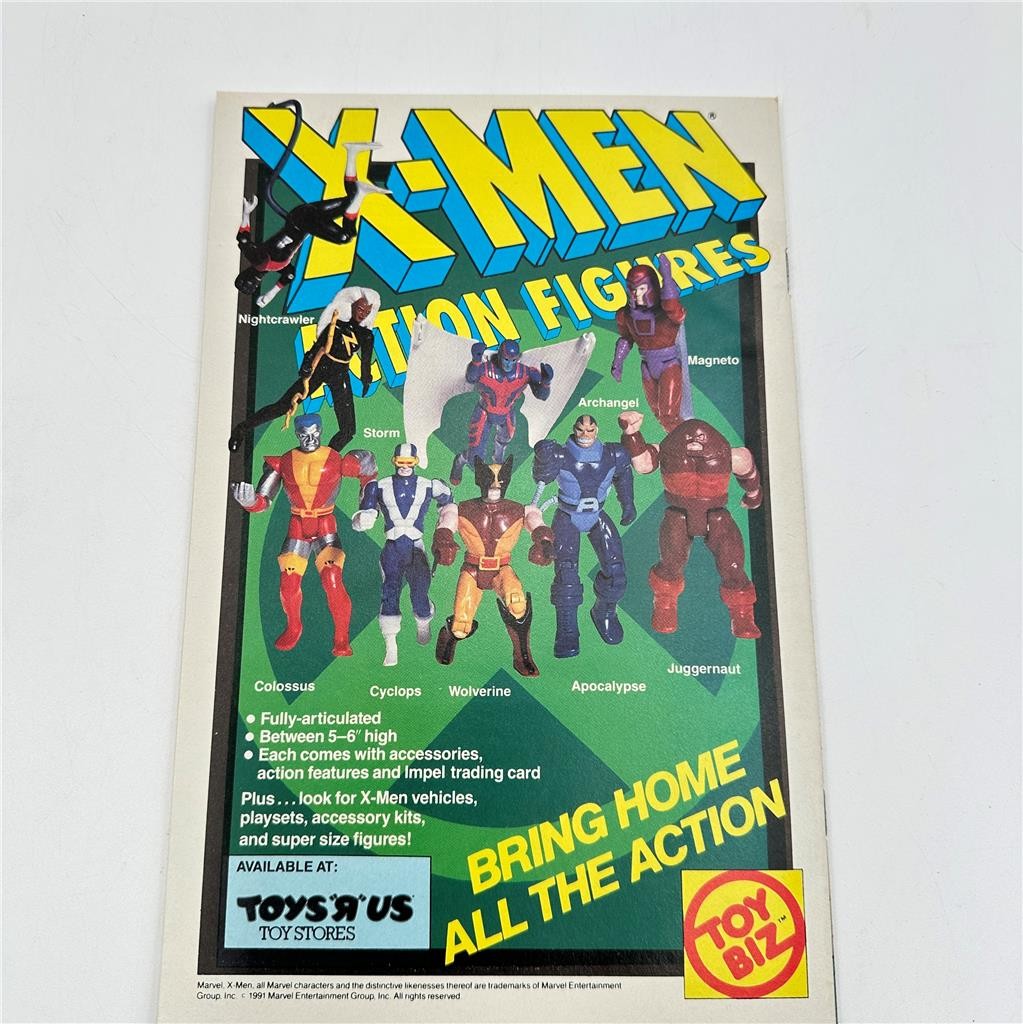 MARVEL COMICS X-MEN 1ST ISSUE A LEGEND REBORN! OCTOBER 1991