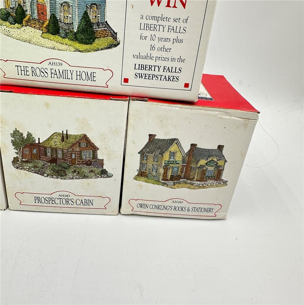 Liberty Falls / The Americana Collection 8 Piece Lot In Boxes