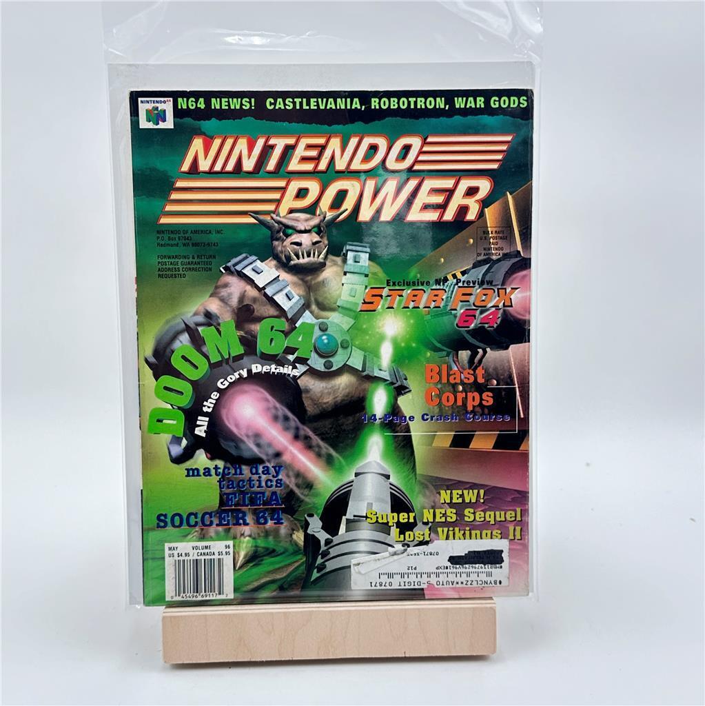 Nintendo Power Volume 96 With Poster