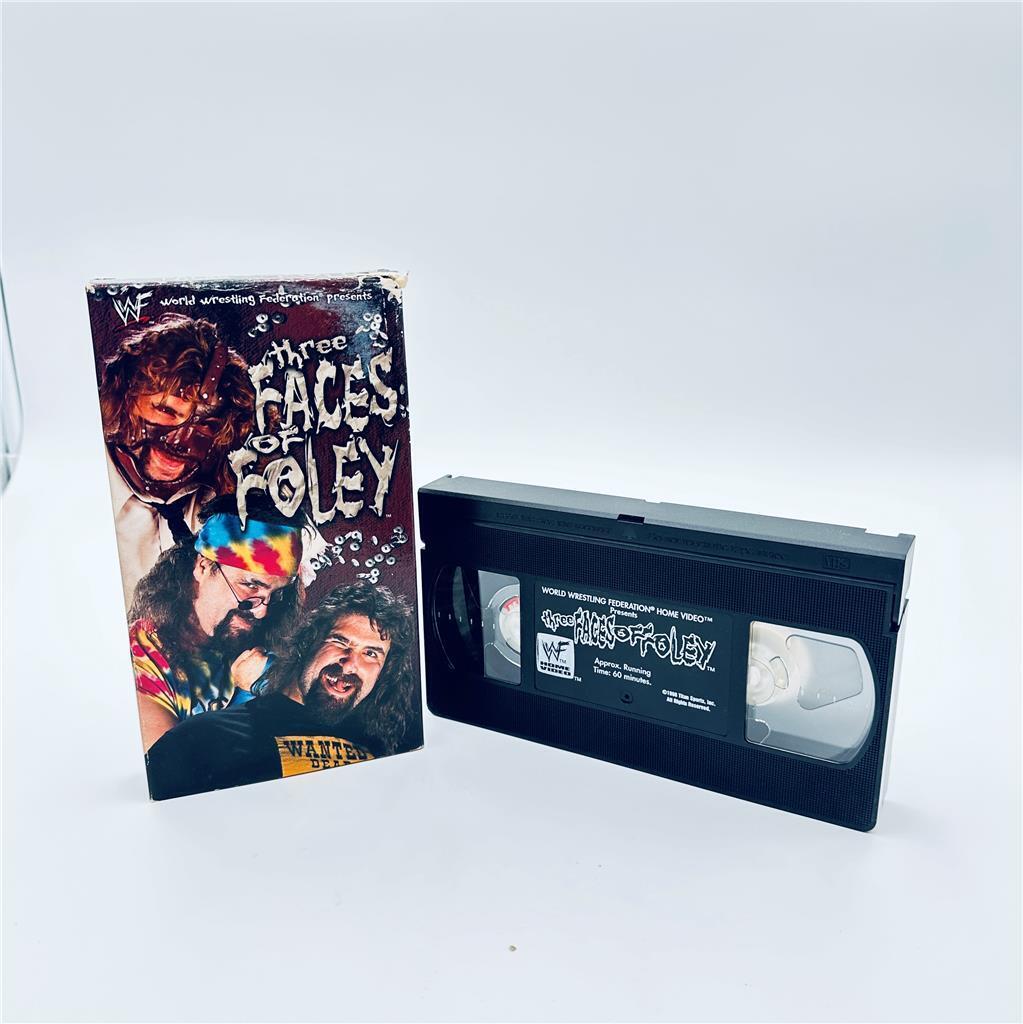 WWF - Three Faces of Foley (VHS, 1998)