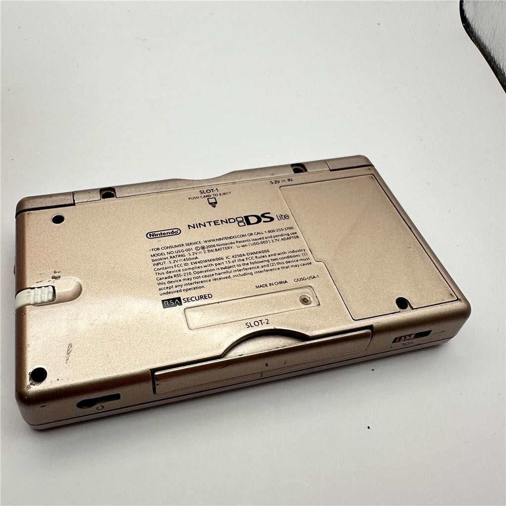 Nintendo DS Lite Console - Coral Pink - Parts only wont power on