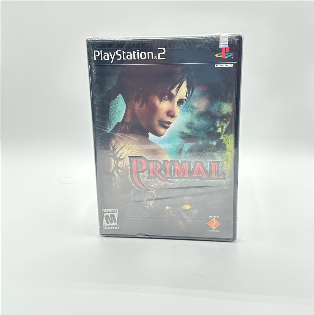 Primal (Sony PlayStation 2, 2003) Brand New Factory Sealed