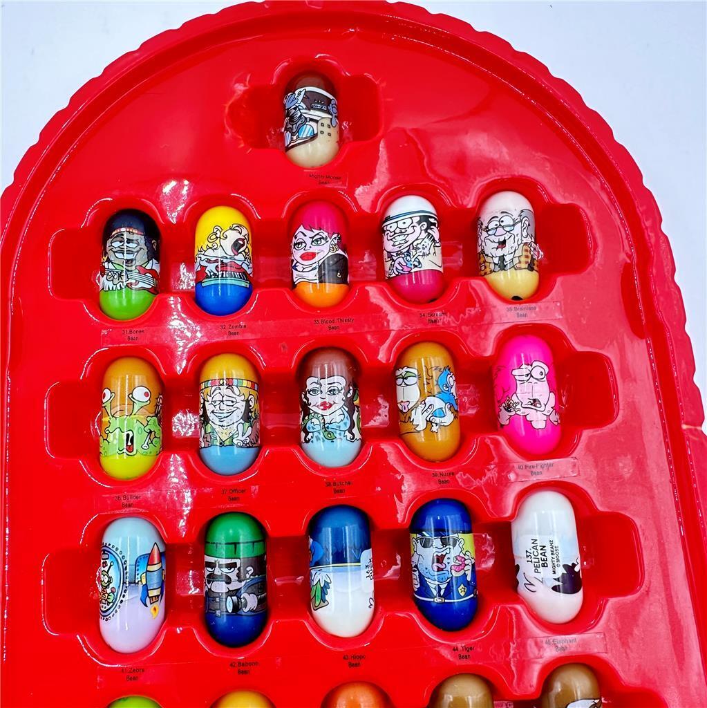 61 Mighty Beanz With Red Case