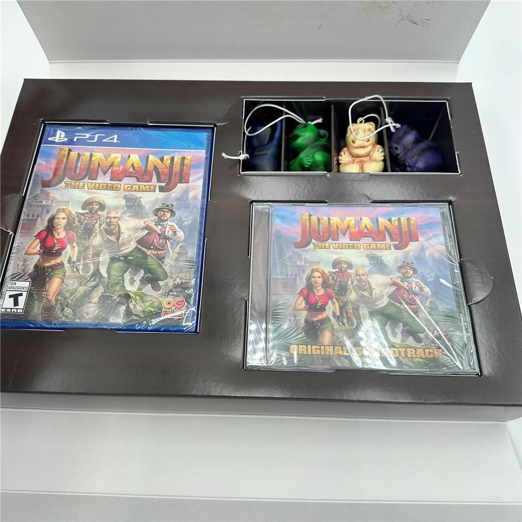 Jumanji The Video Game Collector's Edition - PS4 Game and Soundtrack Sealed