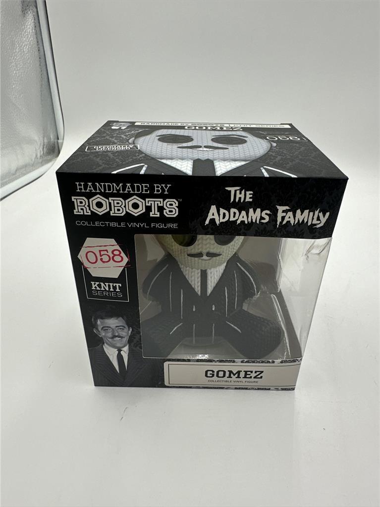 NEW-Handmade by Robots The Addams Family Gomez Knit Series 058