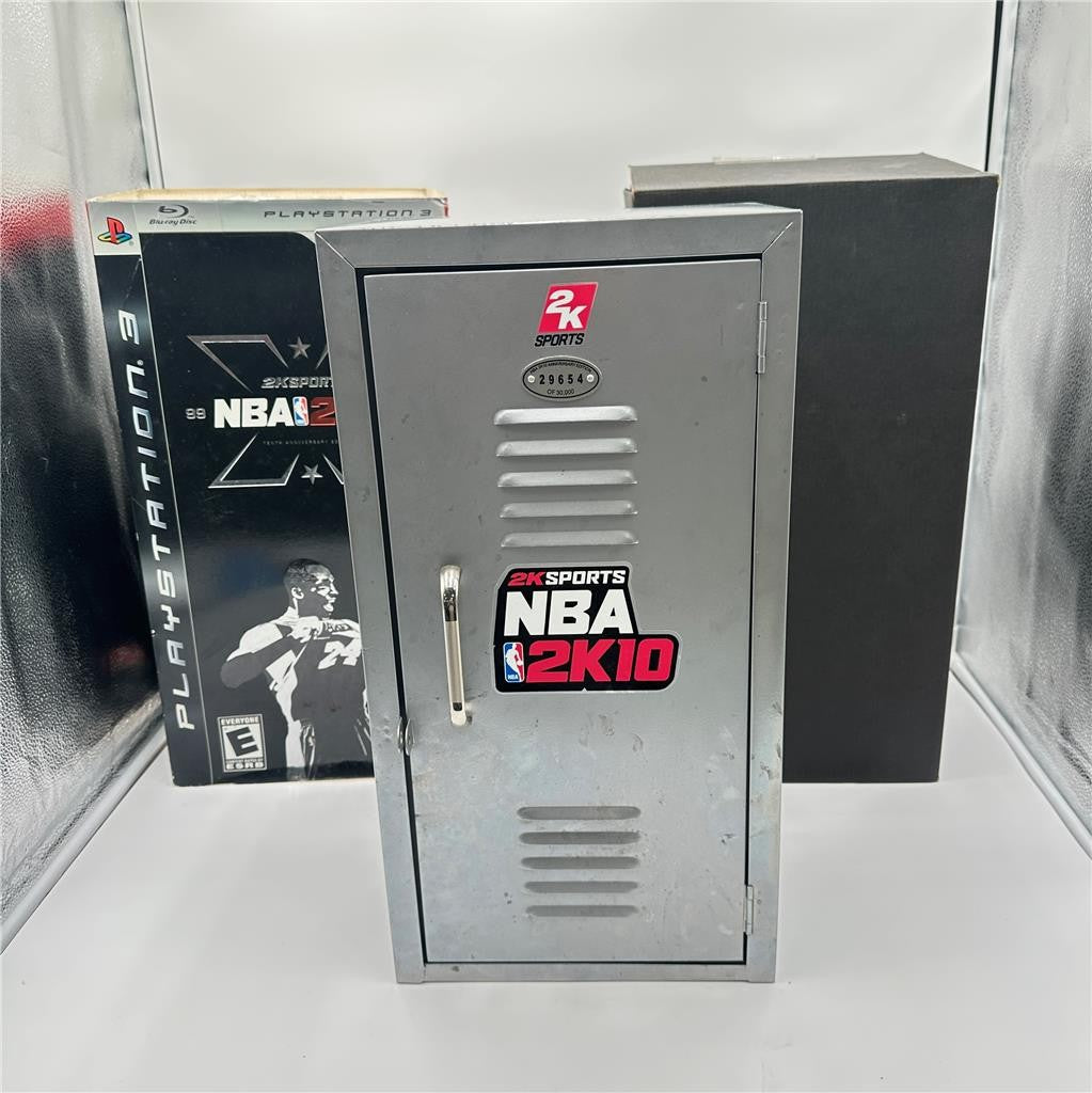 NBA 2K10 Playstation 10th Anniversary Edition Kobe Bryant Locker No Game