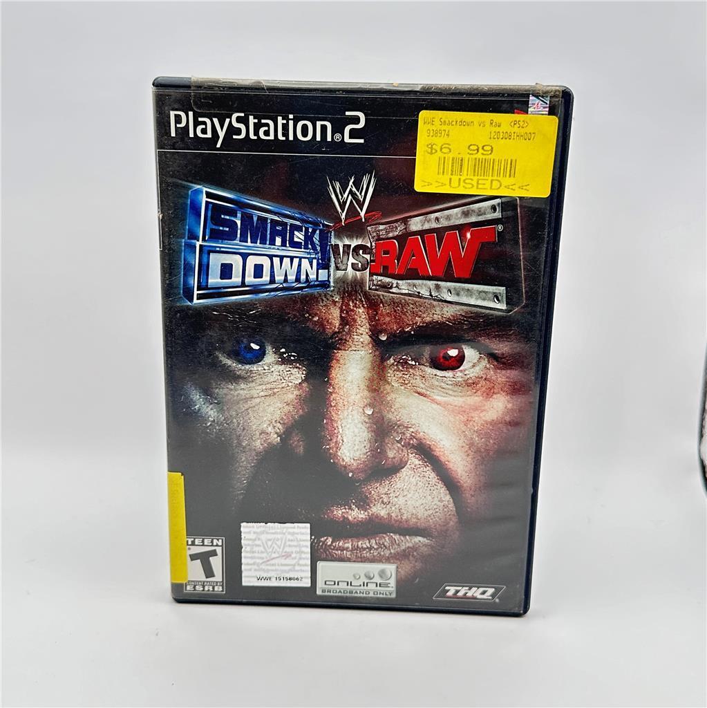WWE SmackDown vs. Raw (Sony PlayStation 2, 2004)