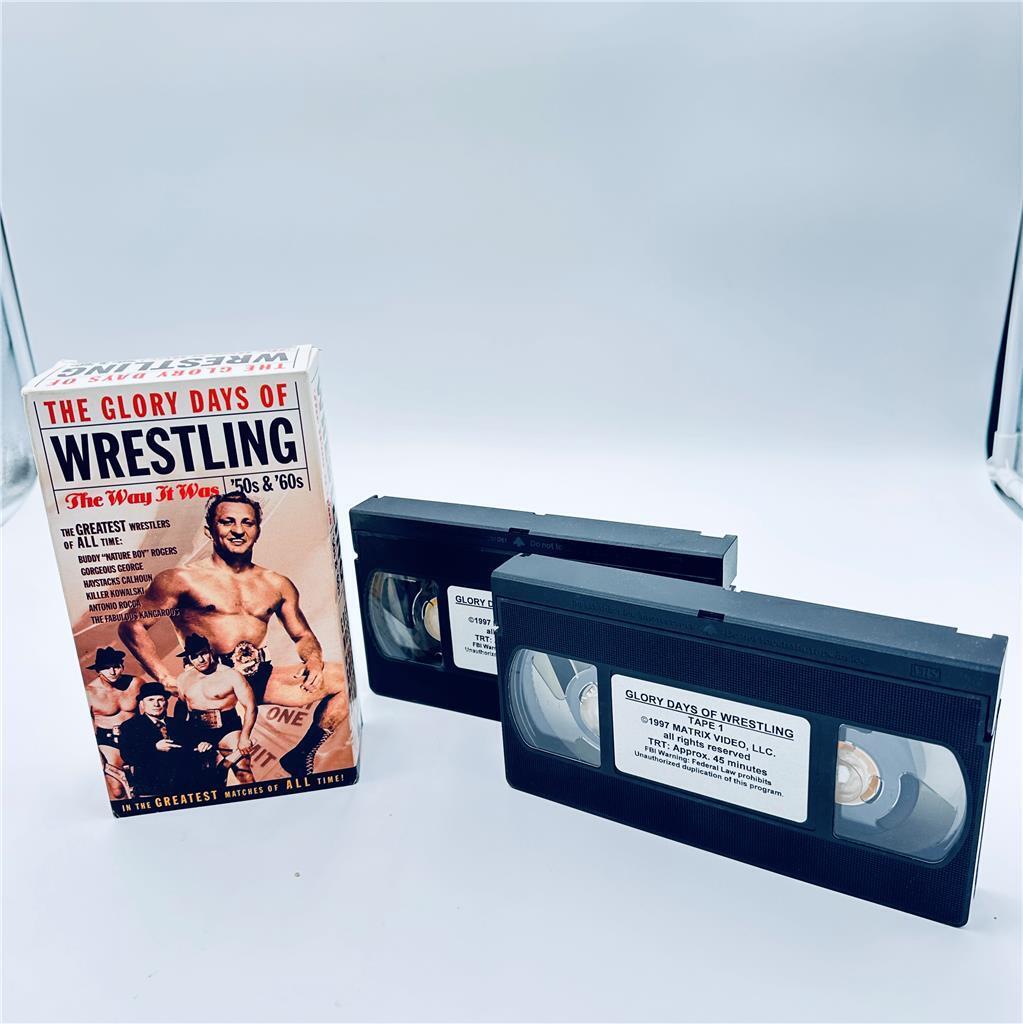The Glory Days of Wrestling (VHS, 1999, 2-Tape Set)
