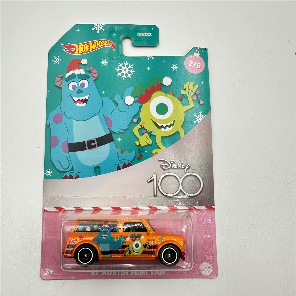 Hot Wheels Disney 100 Years anniversary Monsters INC Die-cast Car Model Toy
