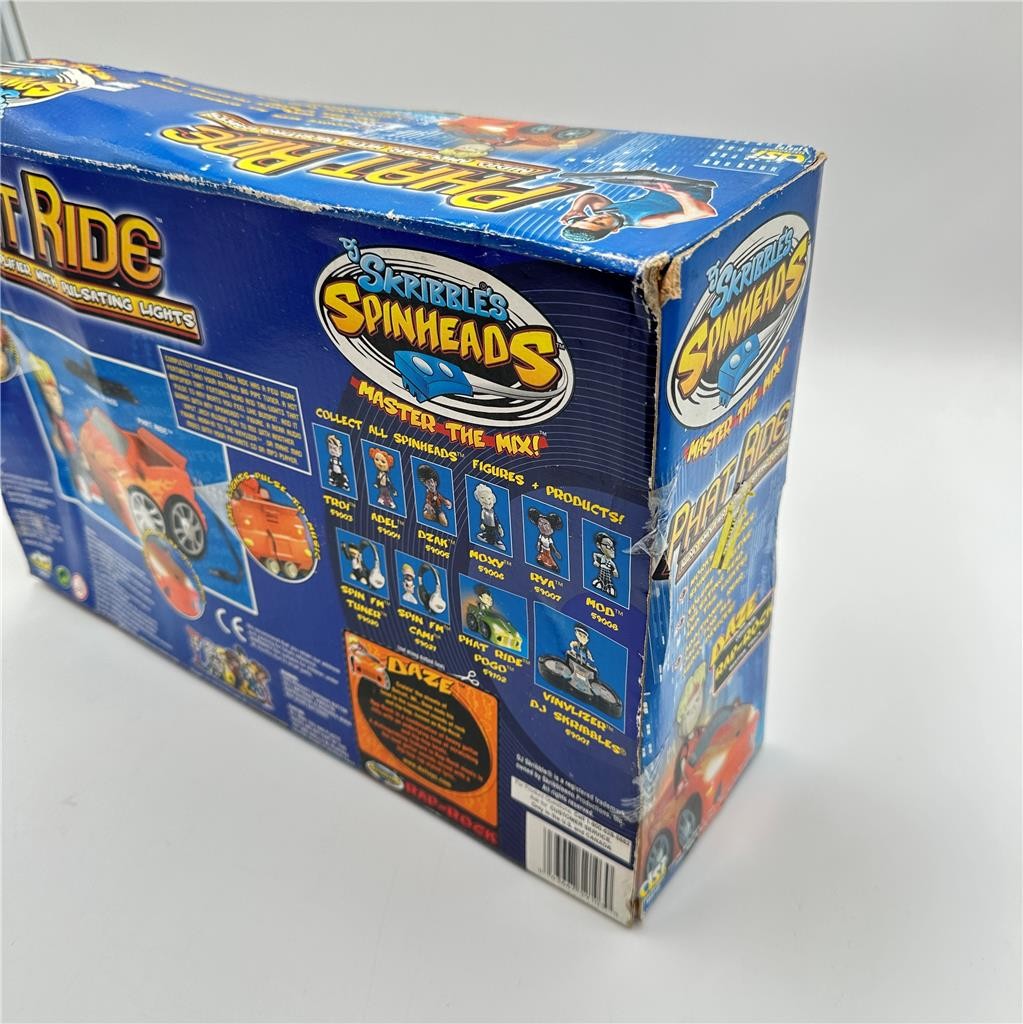 DJ Skribbles Spinheads Phat Ride Audio Amplifier With Pulsating Lights DAZE 2003