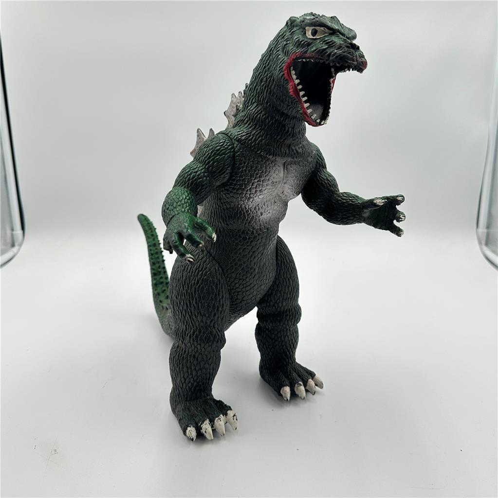 VTG 1985 Imperial Toy Godzilla 13” Articulated Toho Green Big