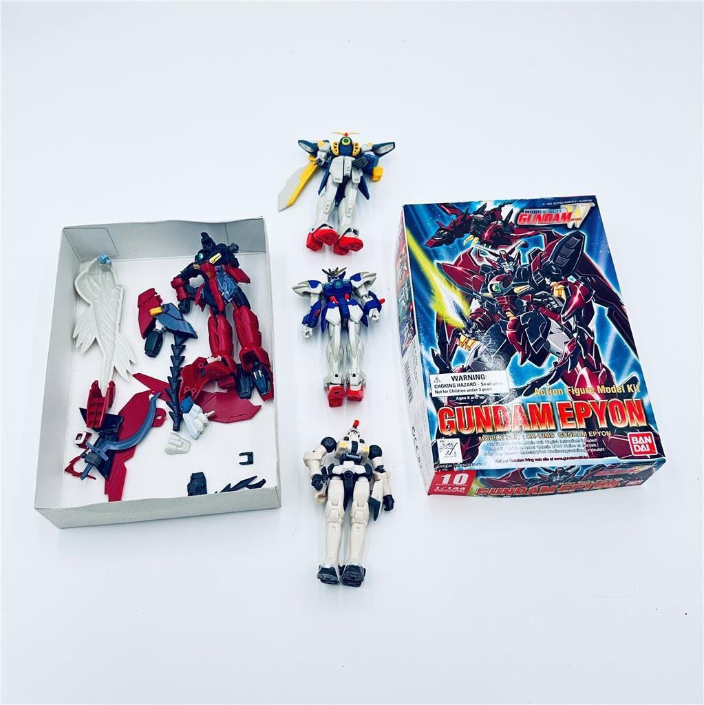 1995 Bandai Gundam Wing Epyon and Sandrock Action Figure Model Kit OZ-13MS 1/144