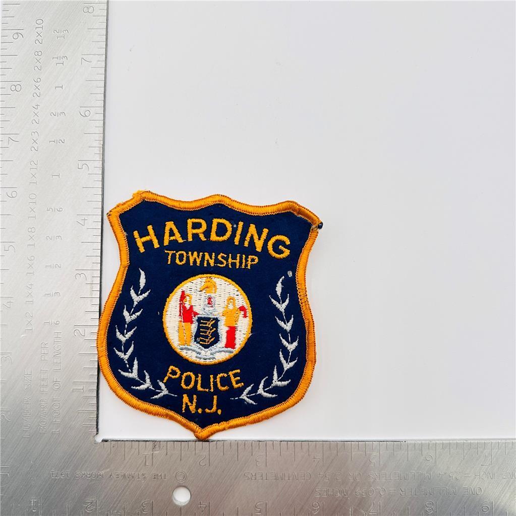 Harding Township NJ Police Patch