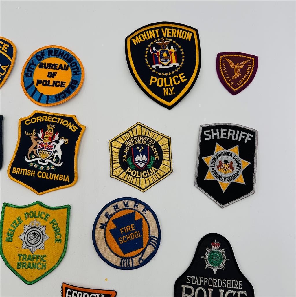 Police Law Enforcement Patches  Lot of 25