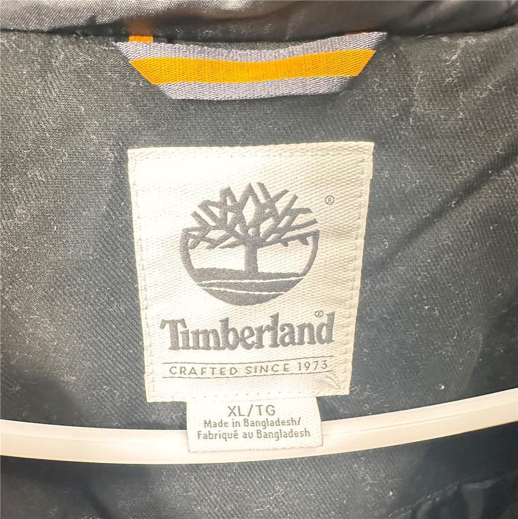 Timberland Faux Fur Hooded Jacket Black Size XL