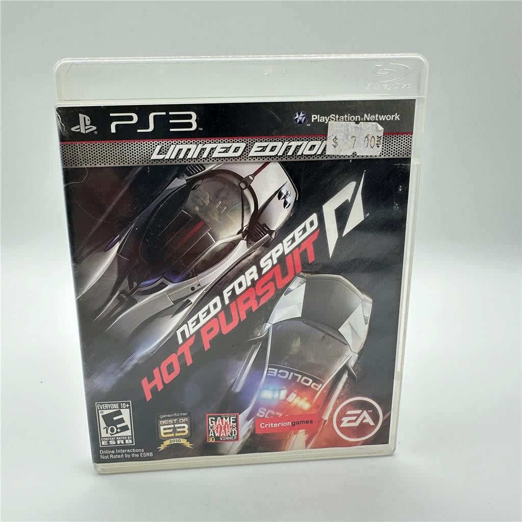 Need for Speed: Hot Pursuit -- Limited Edition (Sony PlayStation 3, 2010)