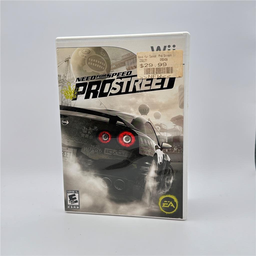 Need for Speed: ProStreet (Nintendo Wii, 2007)