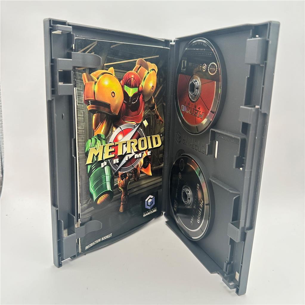 Nintendo Metroid Prime Game with Bonus Metroid Prime 2 Demo Game