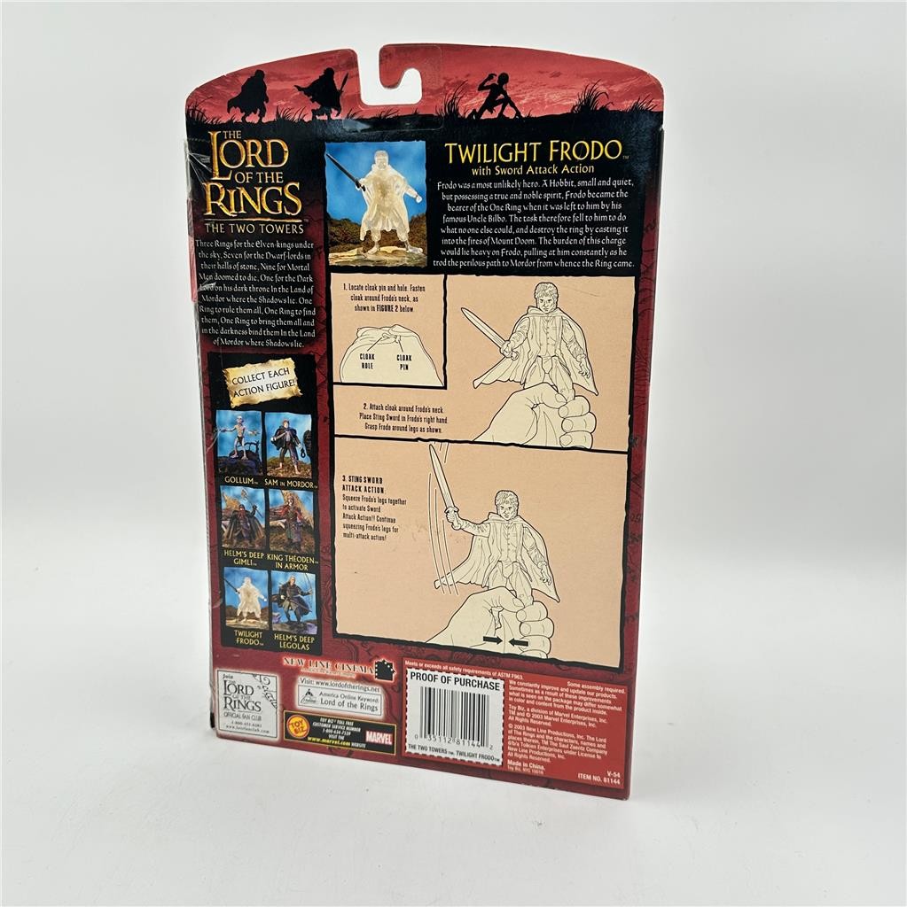 Lord of the Rings The Two Towers Twilight Frodo Toy Biz Figure 2003