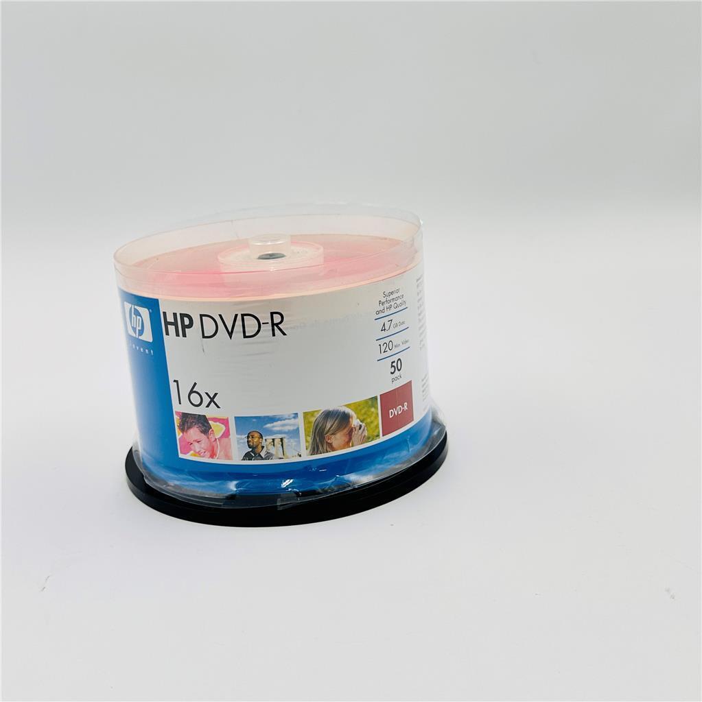 HP DVD-R 16X  4.7 GB Data 120 Min. Video 50 Pack