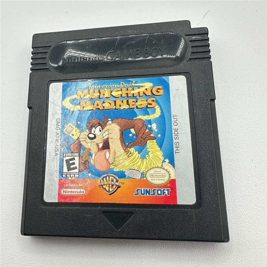 Tasmanian Devil: Munching Madness (Nintendo Game Boy Color, 1999)