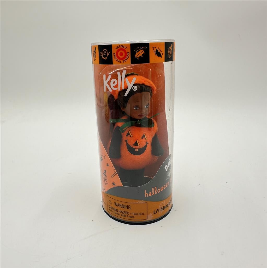 Kelly & Friends Halloween Party Deidre Pumpkin Doll New