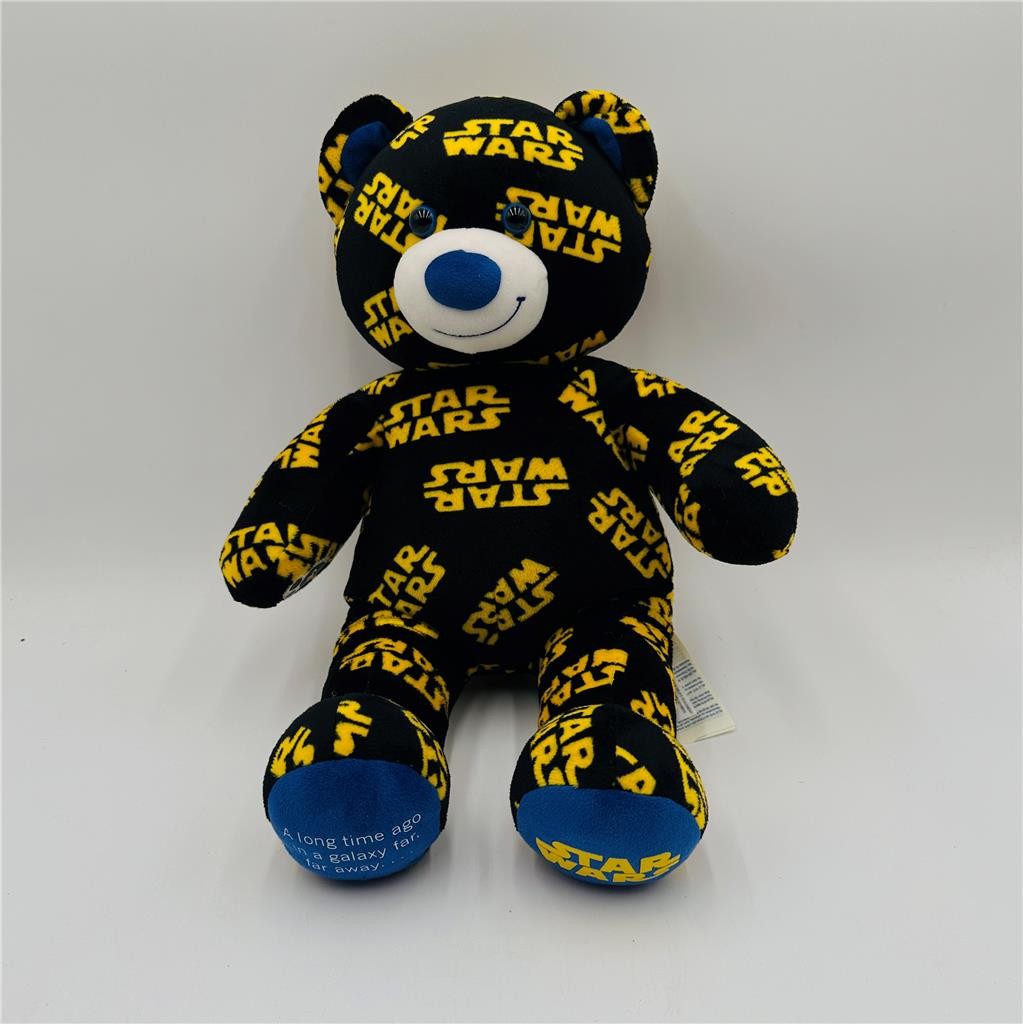 Star Wars Build A Bear Stuffed  Bear w/ Teenage Mutant Ninja Turle Theme Song