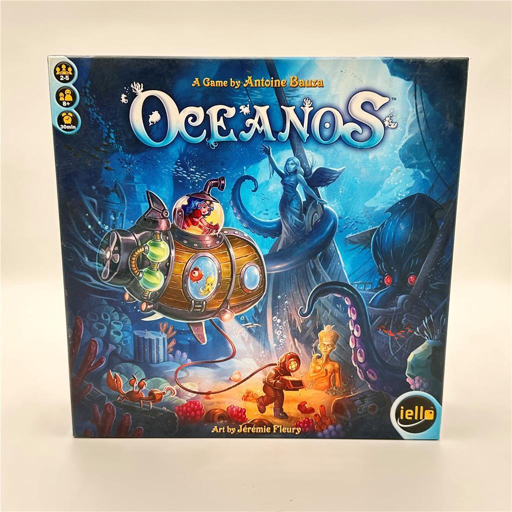 Oceanos Board Game by Antoine Bauza Iello Games - Complete