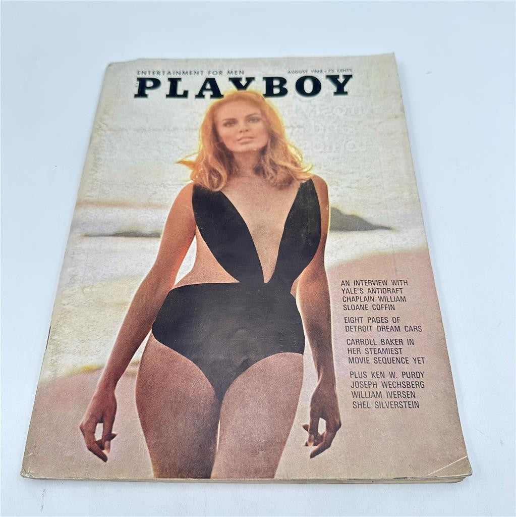 Vintage PLAYBOY Magazine, August 1968