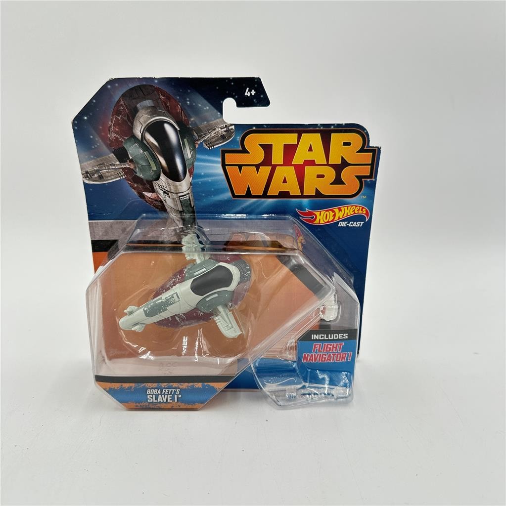 Star Wars Hot Wheels Boba Fett's Slave 1 Starship Vehicle 2014