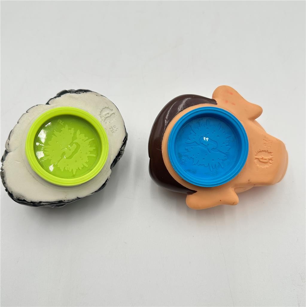 Lot of 2 Goosebumps Head Slime Canisters-Slappy and Mummy Slime Not Included