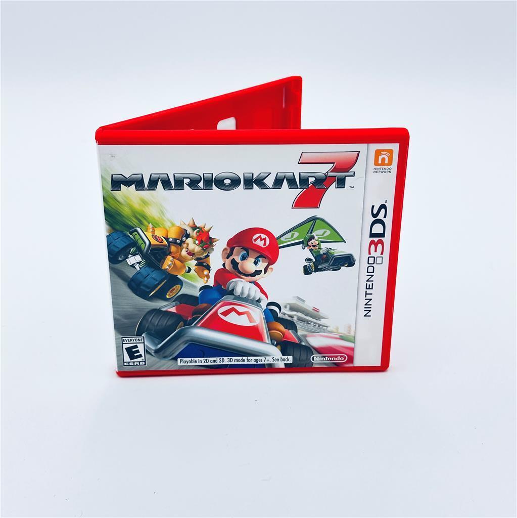 Mario Kart 7 - Nintendo 3DS - Red Case - Digital Manual Flyer