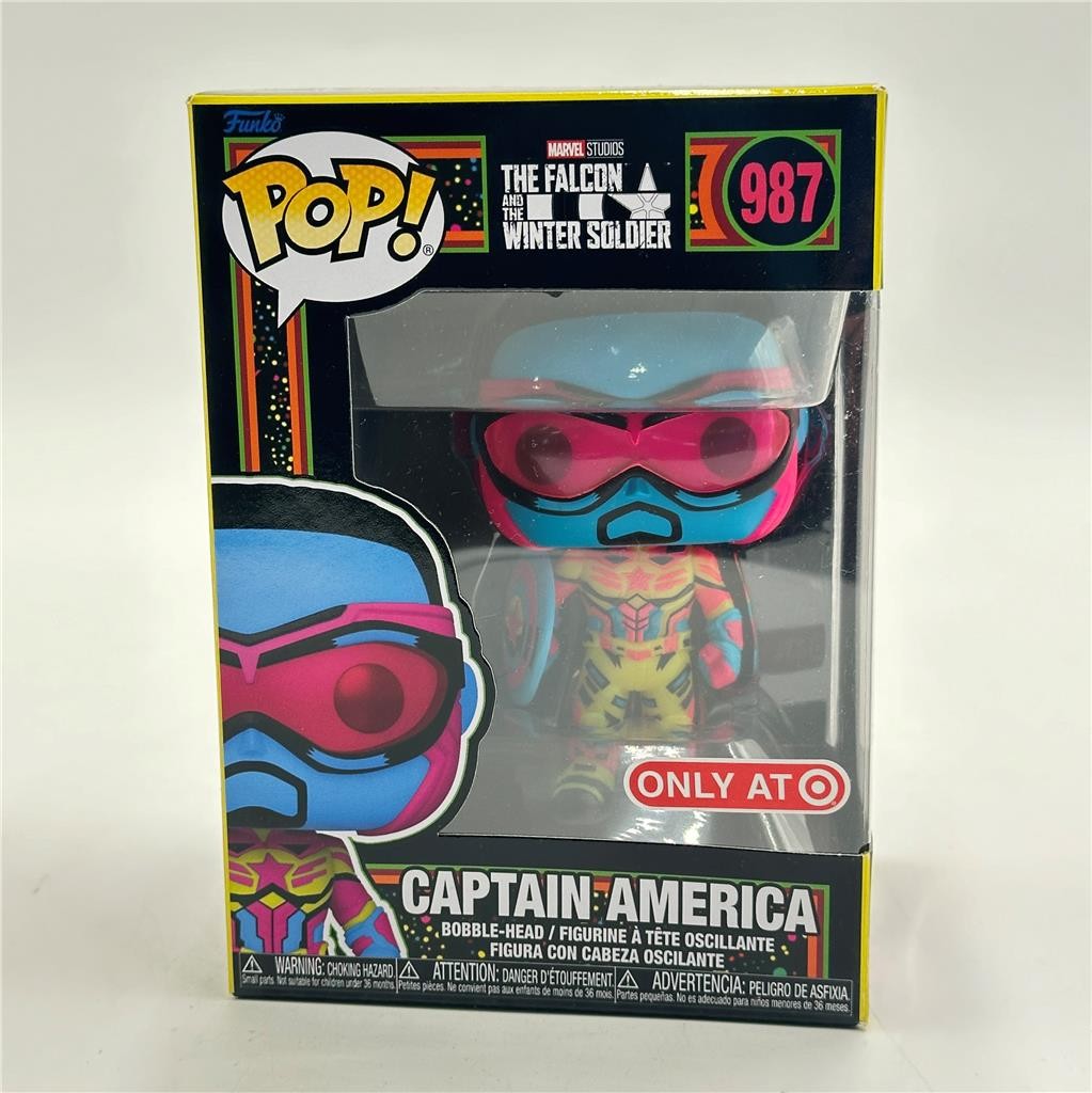 Funko Pop! Marvel 987 Captain America Target Exclusive Vinyl Figure
