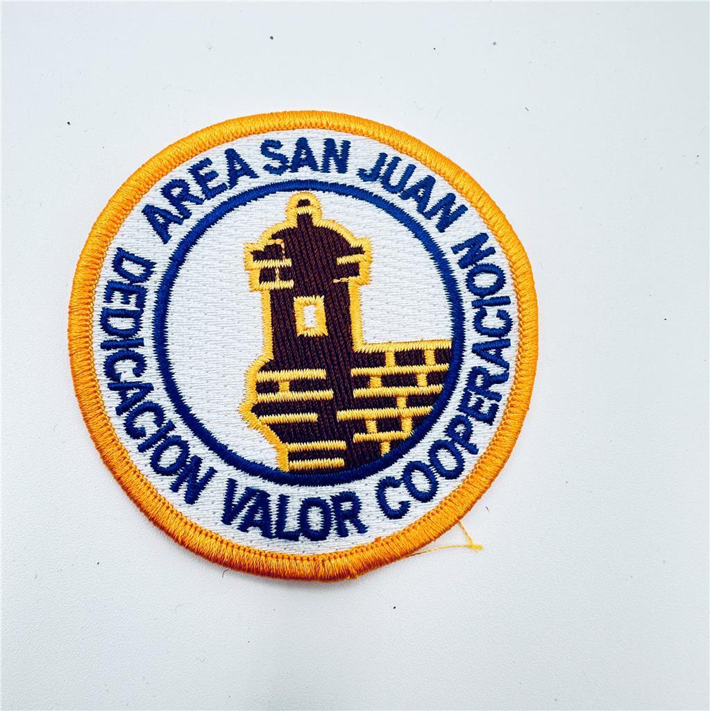 Puerto Rico Police Patch Dedicacion Valor Cooperacion